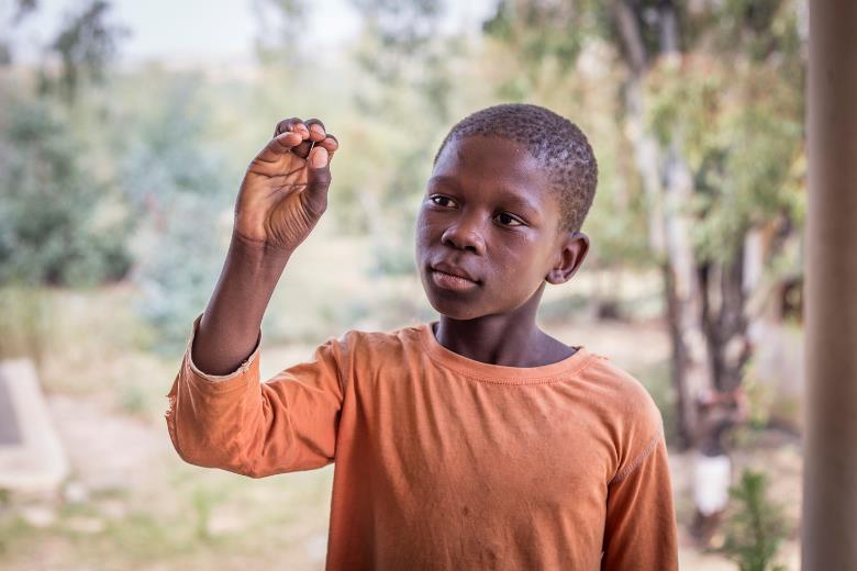 Boy in Lesotho