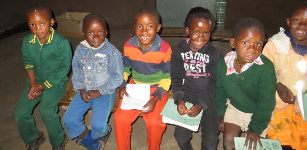 children at school in Lesotho