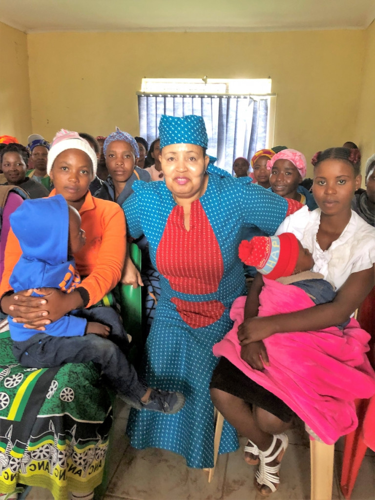 Help Lesotho's Young Mother Program provides vulnerable mothers a safe space to learn and grow, as they recive training on the best ways to care for themselves and their little ones.